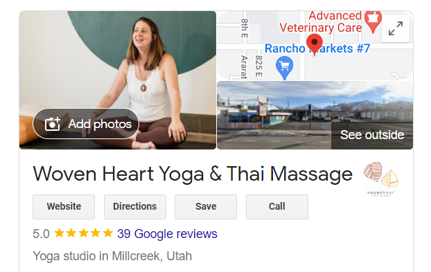 Woven Heart Yoga & Thai Massage Logo