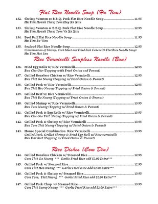 Menu photo 1 Noodle House Fairfield, CA