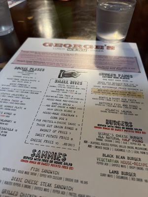 Menu photo 1 George's Corner St George, UT