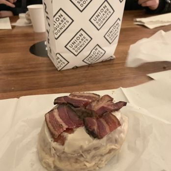 Union Square Donuts - Maple bacon donut - Donuts Near Me - Boston, Massachusetts