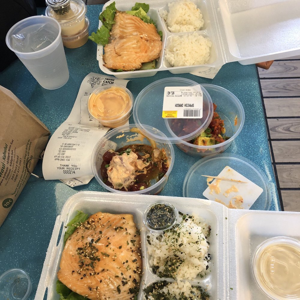 Fresh Catch - Half a salmon lol - Hawaiian Near Me - Honolulu, Hawaii Fresh Catch - Half a salmon lol - Hawaiian Near Me - Honolulu, Hawaii