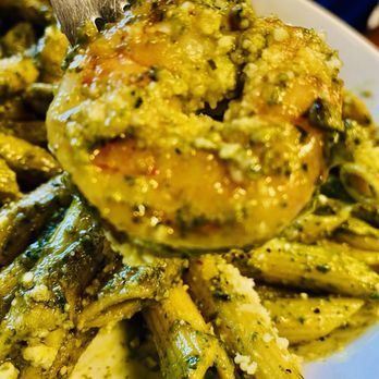 Leona's Cucina - Pesto Penne with Shrimp - Pasta Shops Near Me - Jacksonville, Florida