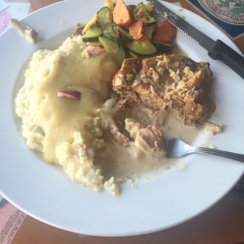 Dad's Kitchen - The pork with the salmon stuff! lol Yes it's amazing - New American Near Me - Fair Oaks, California Dad's Kitchen - The pork with the salmon stuff! lol Yes it's amazing - New American Near Me - Fair Oaks, California