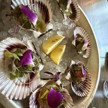 The Dive Oyster Bar - Scallops seem Like half of a scallop - Seafood Near Me - Temple City, California The Dive Oyster Bar - Scallops seem Like half of a scallop - Seafood Near Me - Temple City, California