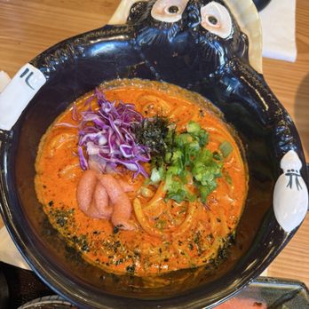Tsurukawa Udon - Spicy Mentaiko Cream Udon - Japanese Near Me - Tustin, California Tsurukawa Udon - Spicy Mentaiko Cream Udon - Japanese Near Me - Tustin, California