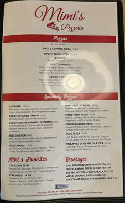 Menu photo 3 Mel’s Diner Muskongee, OK