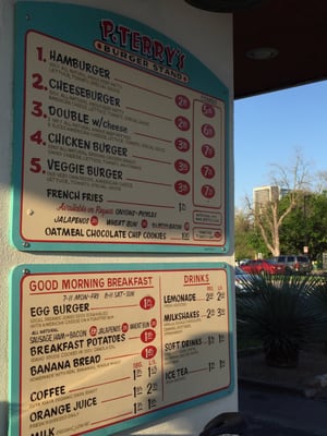 Menu photo 5 P. Terry's Burger Stand Austin, TX Menu photo 5 P. Terry's Burger Stand Austin, TX
