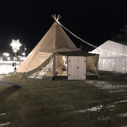 Event In A Tent - Tipi set up for celebration