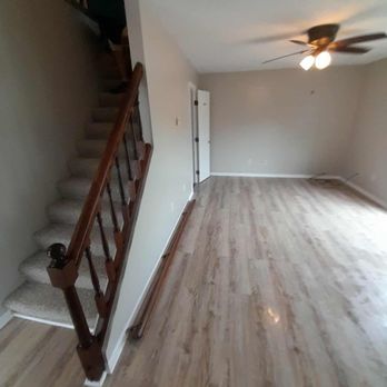 CK Home Improvement - Stained the staircase and installed the floor - General Contractors Near Me - Springfield, Illinois CK Home Improvement - Stained the staircase and installed the floor - General Contractors Near Me - Springfield, Illinois