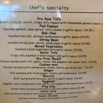 Tracy Thai Restaurant - Menu - Thai Near Me - Tracy, California