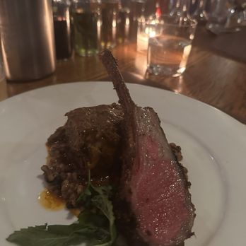 The Grey - Lamb two ways - lamb on rack and lamb shoulder - New American Near Me - Savannah, Georgia The Grey - Lamb two ways - lamb on rack and lamb shoulder - New American Near Me - Savannah, Georgia