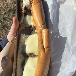 Cheeseburger Sub Sandwich Cheeseburger Sub Sandwich