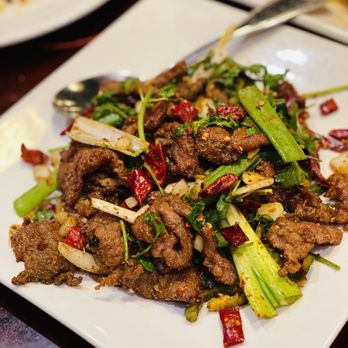 Sho Spicy - Cumins lamb - very well prepared, tender and crispy! We have gone back to the restaurant three times since we first ate there. - Szechuan Near Me - Atlanta, Georgia Sho Spicy - Cumins lamb - very well prepared, tender and crispy! We have gone back to the restaurant three times since we first ate there. - Szechuan Near Me - Atlanta, Georgia