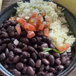 Bean and rice Bean and rice