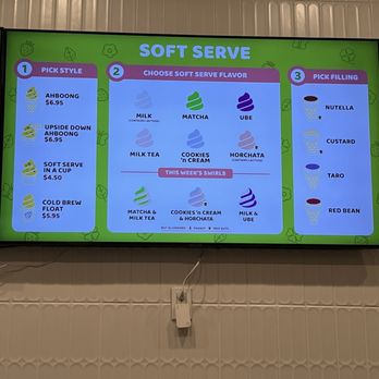 Somisomi - Menu - Ice Cream & Frozen Yogurt Near Me - San Mateo, California