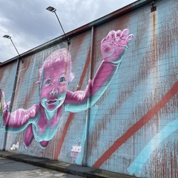 Nirvana Baby Mural