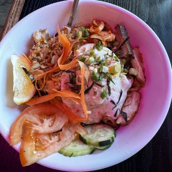 Soi 705 - Belly pork & kimchi fried rice - Thai Near Me - Richland, Washington