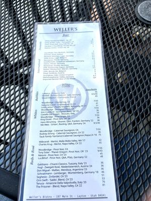 Menu photo 2 Weller's Bistro Layton, UT Menu photo 2 Weller's Bistro Layton, UT