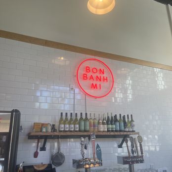 Bon Banh Mi - a neon sign above a bar - Asian Fusion Near Me - Mount Pleasant, South Carolina Bon Banh Mi - a neon sign above a bar - Asian Fusion Near Me - Mount Pleasant, South Carolina