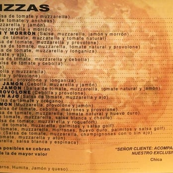 Ferreiro Pizzería - la carta de variedades de pizza y empanadas - Food Delivery Services Near Me - Buenos Aires, C Ferreiro Pizzería - la carta de variedades de pizza y empanadas - Food Delivery Services Near Me - Buenos Aires, C