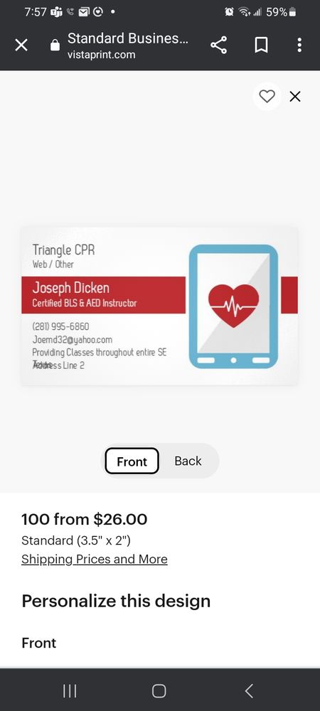 TRIANGLE CPR Beaumont TX Yelp facebook
