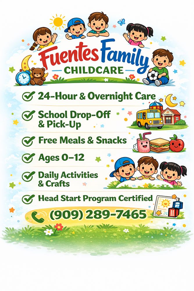 Fuentes Family Childcare - childcare center in San Bernardino, CA