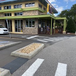 Fantastic job on parking design for handicapped parking and access from spaces and street!
