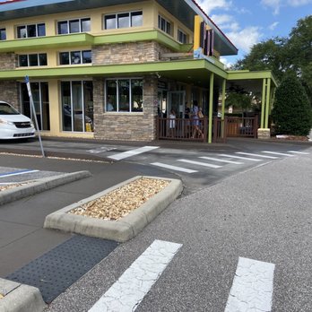 PDQ Chicken - Fantastic job on parking design for handicapped parking and access from spaces and street! - Fast Food Near Me - Saint Petersburg, Florida
