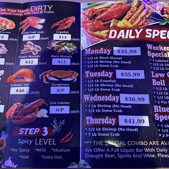 Red Crab Juicy Seafood - Menu - Seafood Near Me - Brooklyn, New York