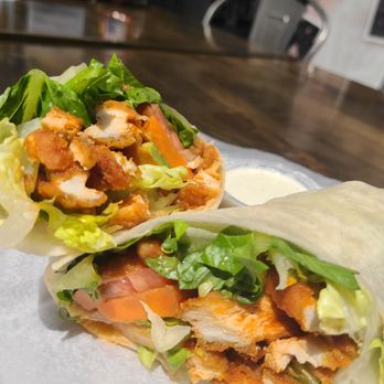 Wonderburger Grill - Buffalo Chicken Wrap - Burgers Near Me - Chicago, Illinois Wonderburger Grill - Buffalo Chicken Wrap - Burgers Near Me - Chicago, Illinois