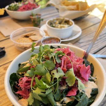 Seabirds Kitchen - Locals Bowl and White Bean Artichoke Dip - Vegan Near Me - Costa Mesa, California