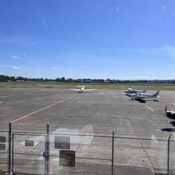 Flight Deck Restaurant & Lounge - View from our table - Pubs Near Me - Salem, Oregon