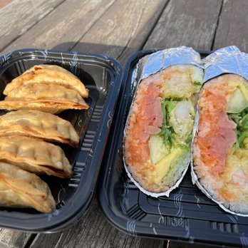 Nagoya Sushi - Fried pork gyoza and Sushi Burrito - Sushi Bars Near Me - Rockville, Maryland