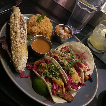 Acitron Cocina Mexicana - Tacos De Pescado with Corn & Rice - Mexican Near Me - Arlington, Massachusetts Acitron Cocina Mexicana - Tacos De Pescado with Corn & Rice - Mexican Near Me - Arlington, Massachusetts