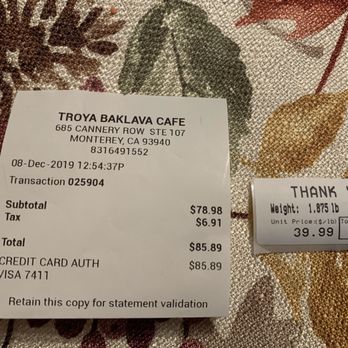 Troya - Desserts Near Me - Monterey, California