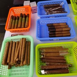 Hand rolled cigars