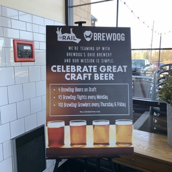 The Rail - Celebrate Great Craft Beer Sign - Burgers Near Me - Strongsville, Ohio The Rail - Celebrate Great Craft Beer Sign - Burgers Near Me - Strongsville, Ohio