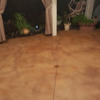 Think Outside the Box Restoration - Patio with Behr Premium concrete dye. - Refinishing Services Near Me Think Outside the Box Restoration - Patio with Behr Premium concrete dye. - Refinishing Services Near Me