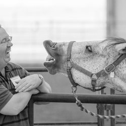 Hearts & Horses Therapeutic Riding Center - One of Our Volunteers with One of Our Horses