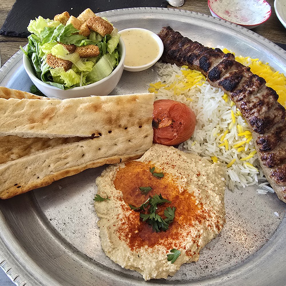 Shemroon Kabab House - Beef Koobideh Lunch Special - Persian/Iranian Near Me - Park Ridge, Illinois Shemroon Kabab House - Beef Koobideh Lunch Special - Persian/Iranian Near Me - Park Ridge, Illinois