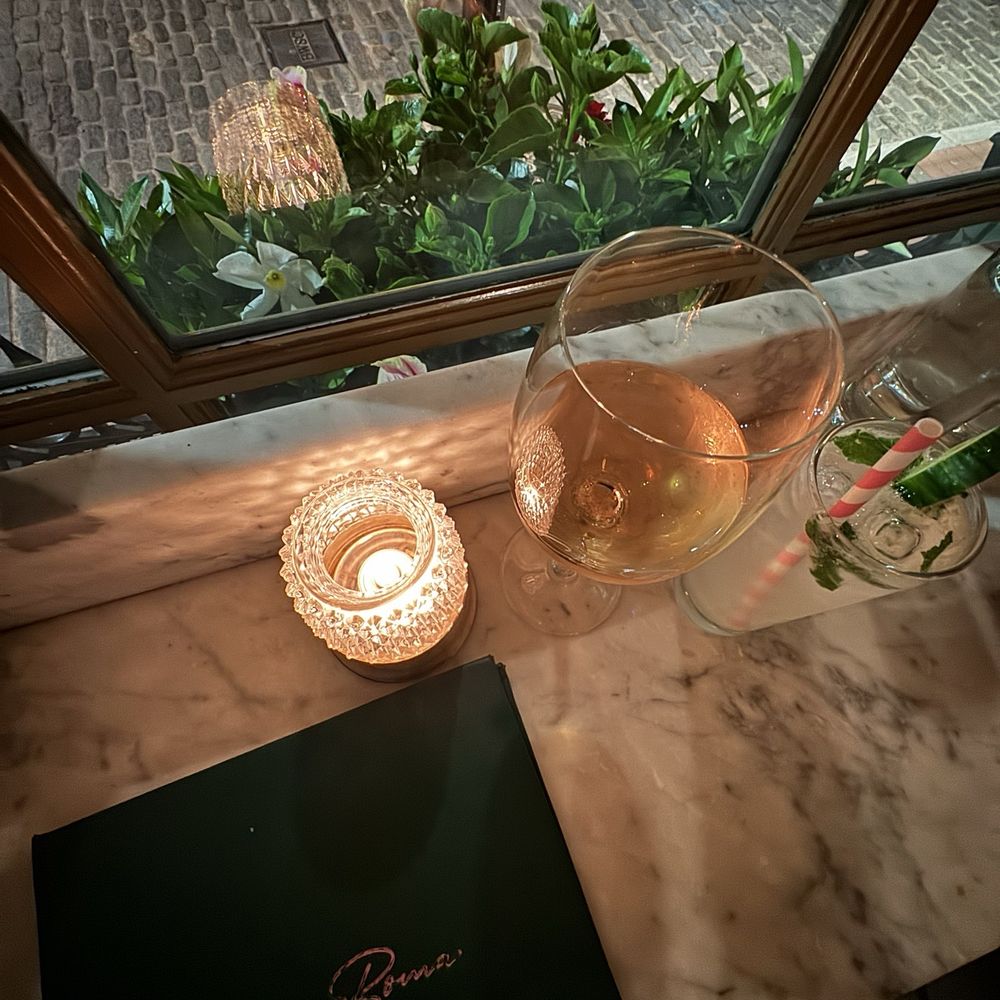 Ciao Roma - Rose and cucumber cocktail - Italian Near Me - Boston, Massachusetts Ciao Roma - Rose and cucumber cocktail - Italian Near Me - Boston, Massachusetts