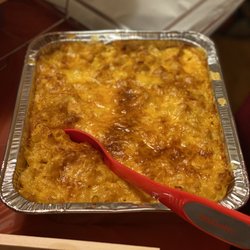 Go Go Joes - Bev's Mac and Cheese. Made with 5 Cheeses, Hand Grated and always cooked with Love