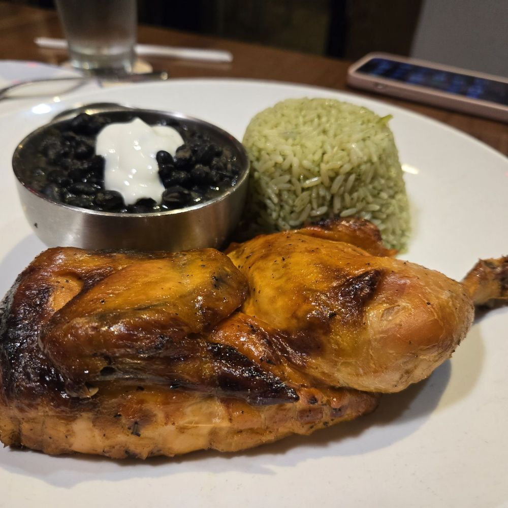 Paradiso 37 - Peruvian A La Brasa Rotisserie Half Chicken - Latin American Near Me - Orlando, Florida