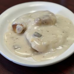 Bravo's Cafe and Grill - Side of Biscuit with Gravy (2)
