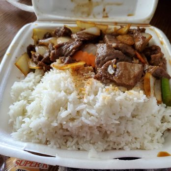 Kitty's Kitchen - Mongolian beef rice plate - Chinese Near Me - Manteca, California
