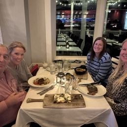 A very happy table of four. A very happy table of four.