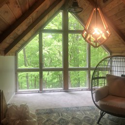 Carpenter still needs to frame the inside, but it looks amazing! Carpenter still needs to frame the inside, but it looks amazing!