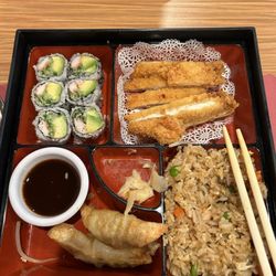 Sakura Sushi - Lunch Chicken Katsu bento box. Super delicious.