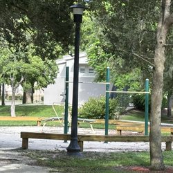 Pompano Beach Community Park - I come here a few times a week and then go run around the park to get the HR up... love this place...