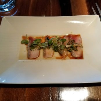 Morimoto Napa - Kampachi (raw snapper?) - Japanese Near Me - Napa, California Morimoto Napa - Kampachi (raw snapper?) - Japanese Near Me - Napa, California
